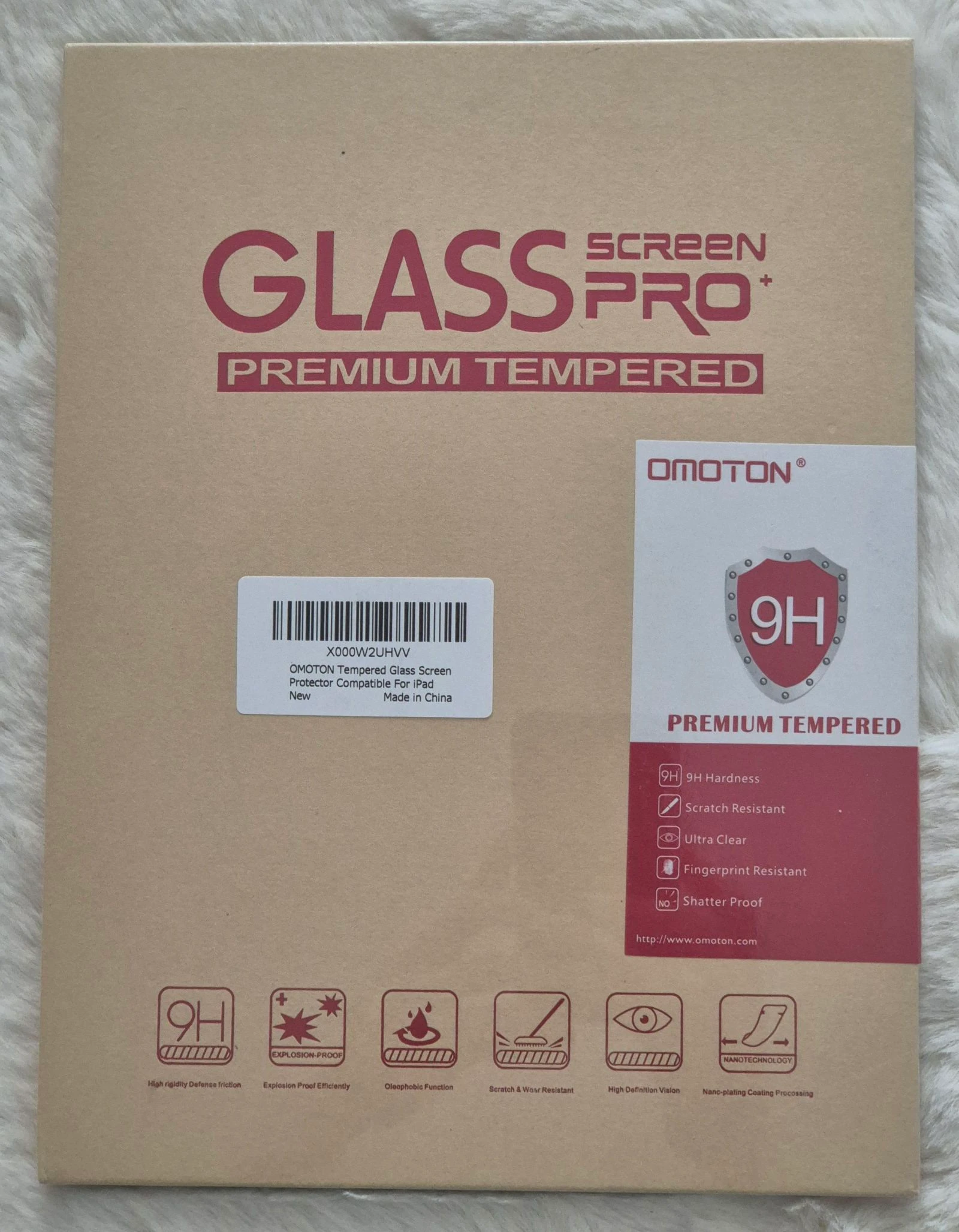 Protection d'écran en verre trempé ipad pro